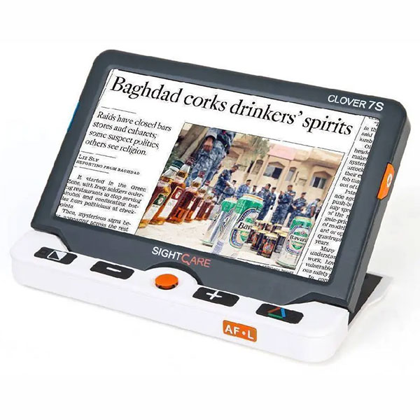 Loupe électronique 7 pouces Clover7S écran HD pour malvoyant Loupe électronique 7 pouces Clover7S écran HD pour malvoyant