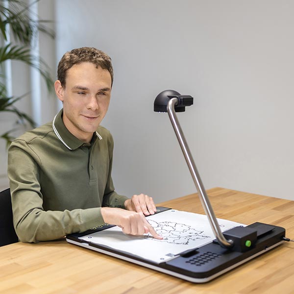 Lecteur de graphiques Tactonom Reader pour aveugle Lecteur de graphiques Tactonom Reader pour aveugle