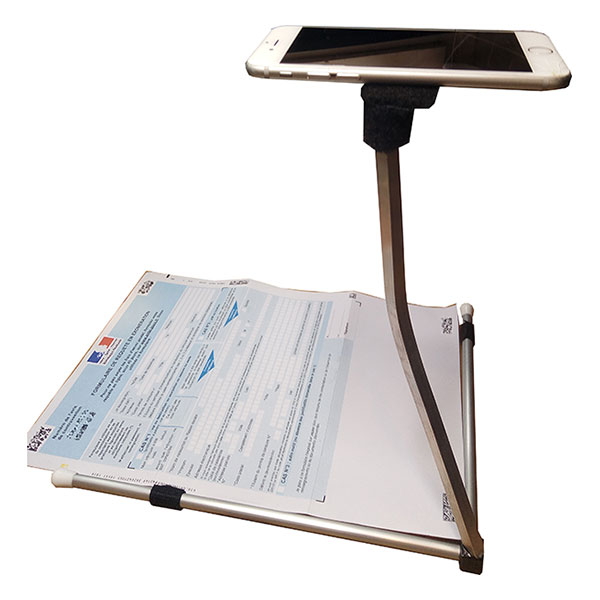 Le support OCR ScanSpot permet aux aveugles et malvoyant de scanner Le support OCR ScanSpot permet aux aveugles et malvoyant de scanner